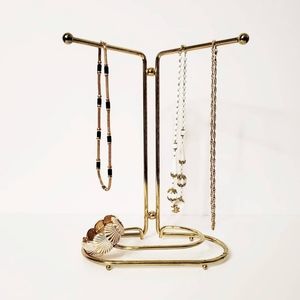 ♡Sold♡ Vintage Brass Plated Accessories Stand